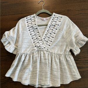 Anthropologie Once Upon a Dream Babydoll Top